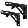Support Triangle Pliant en Acier Inoxydable 304 pour Table à Manger ou Support d'Étagère