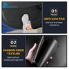 Door Anti-kick Pad For Hyundai ELANTRA  2017 2018   LHD RHD Car Leather Carbon Mat Trim Accessories