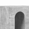 Nightstand Concrete Gray 40 x 35 x 50 cm Particleboard
