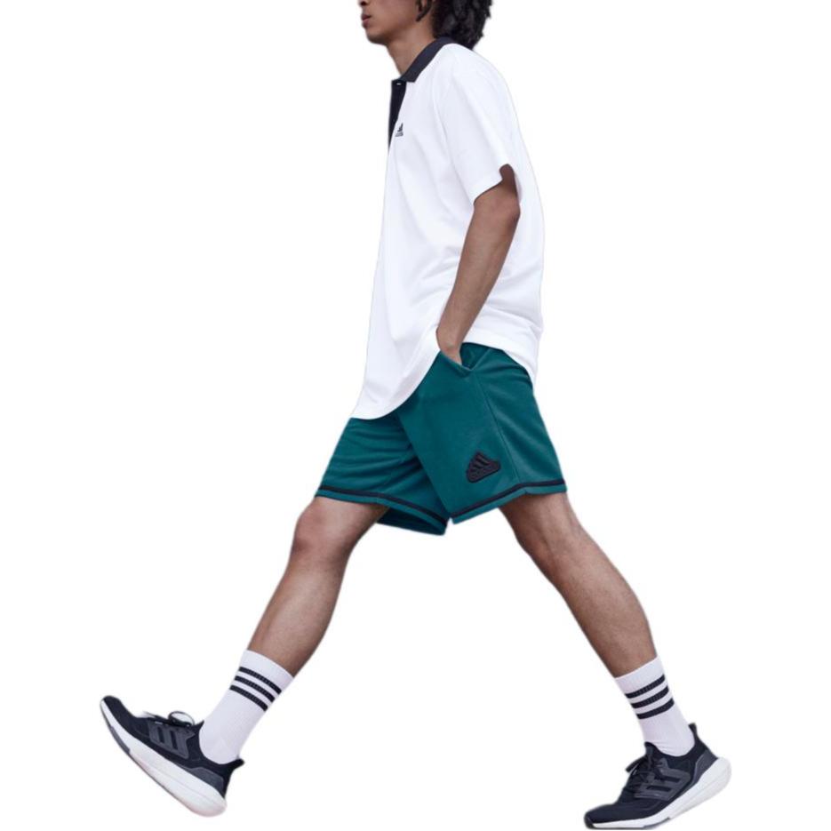 adidas Polo Shirts Men's White Polo Collar Moderate Straight Fit HY5516