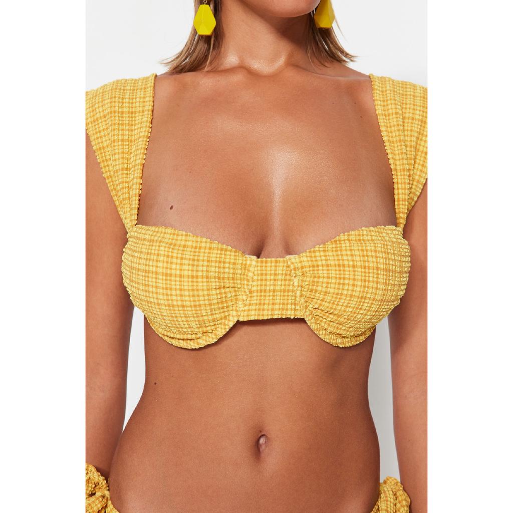 Бікіні на кісточках з текстурованим жаккардовим кольором Tbess21bu0161