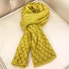 Mohair knitted scarf new fashion versatile warm imitation cashmere scarf shawl scarf