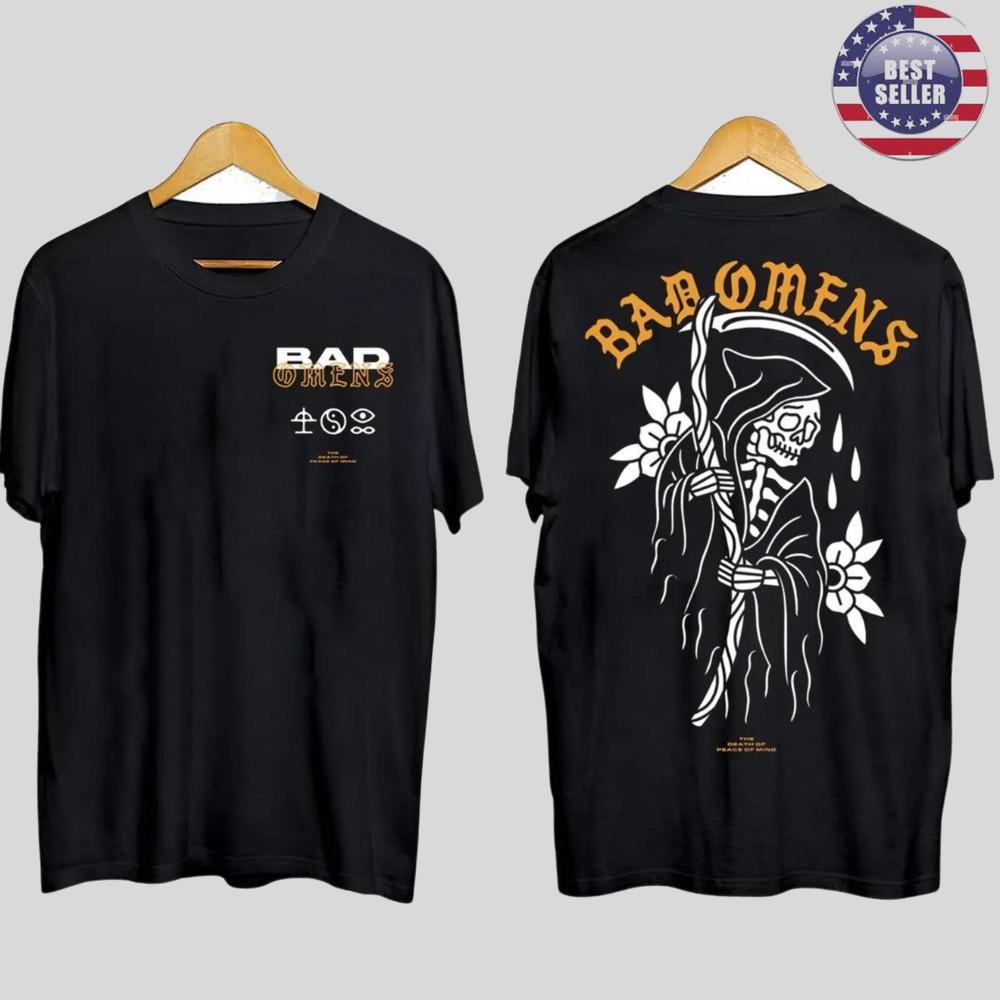 Fastship New Rare Bad Omens Tour Gift Family Unisex TShirt Unisex T-Shirt S