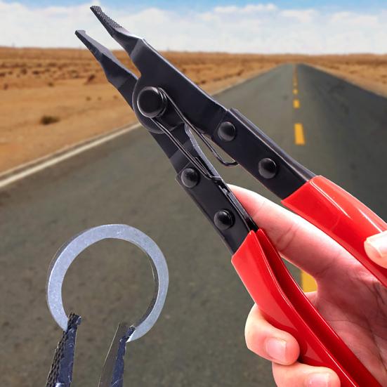 Kleště na drát Multifunkční kování odolné proti opotřebení Plochá klešťová svorka pro opravy automobilů