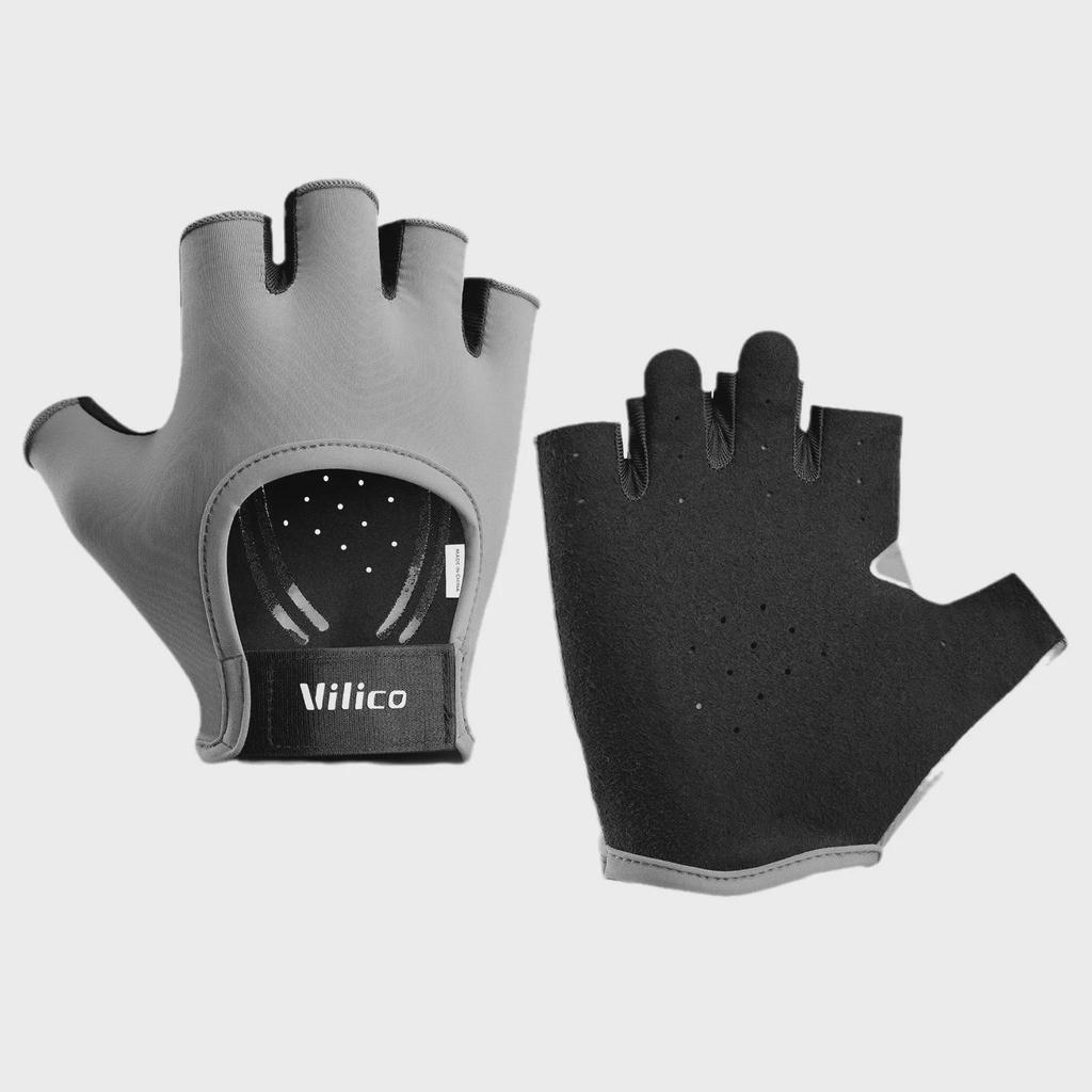 Vilico Lulu Summer Fitness Half-Finger Yoga Gloves: Non-Slip, Wear-Resistant, Anti-Callousing