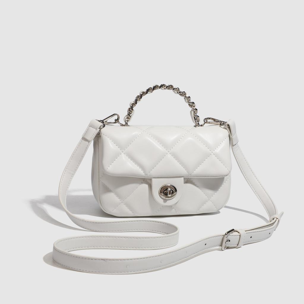 High-Value Small Bag Women'S Summer Trendy Fashion Women'S Shoulder Bag Foreign-Style Texture Diamond Messenger Bag