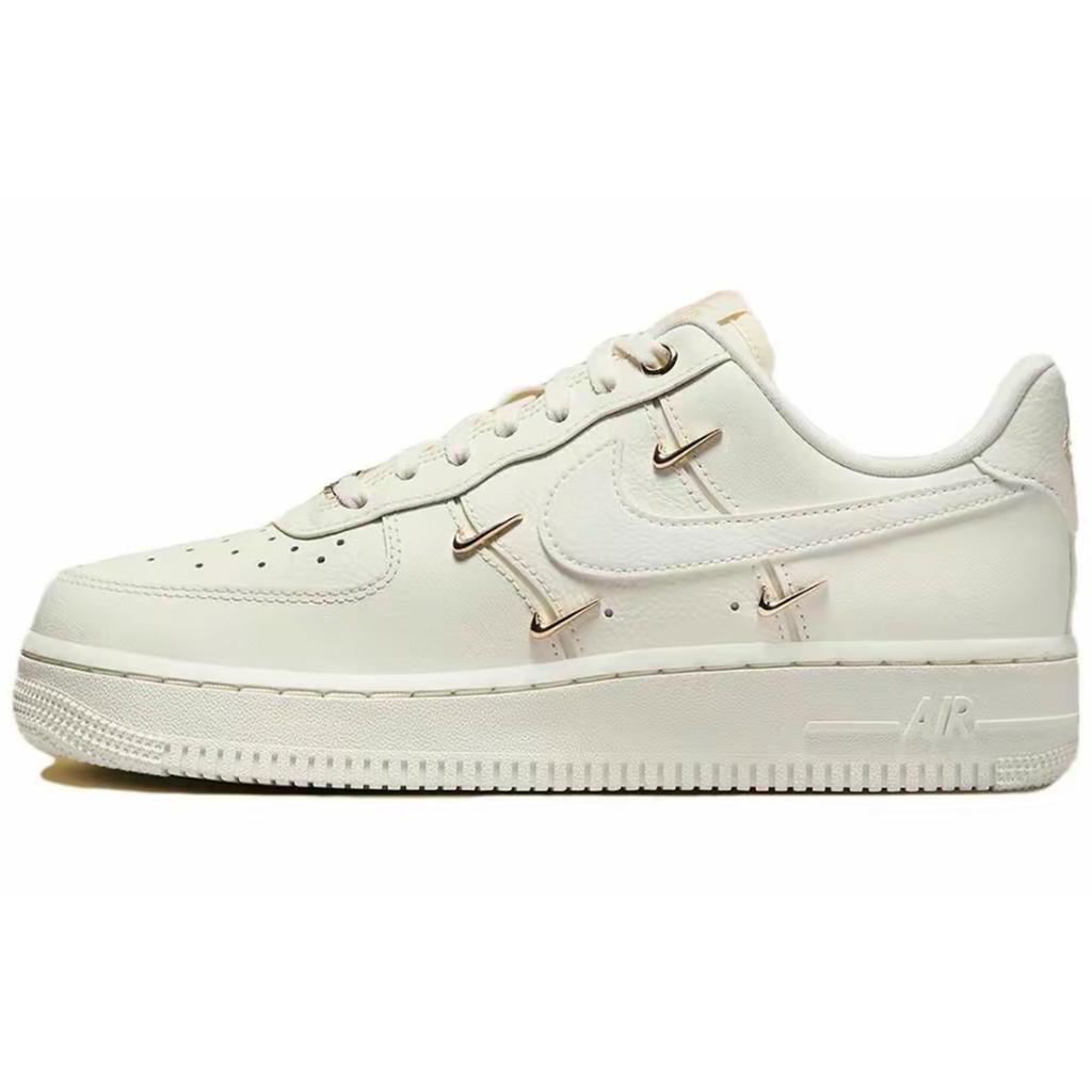 Nike Air Force 1 Abrasion Resistant Low Top Skateboard Shoes Women's Light Blue FV3654-111(Team252-)
