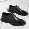 Leather Shoes Men's Summer Hollowed Out British Style Dress Men's Shoes Pointed Hole Shoes Trendy Men's Leather Shoes 2025
