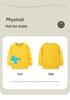**Autumn Boys' Dinosaur Print Hoodie - Cotton Knit Sweatshirt**