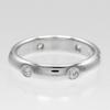 CARTIER Stella Ring K18 white gold/diamond #4.7(US Size) 4.62g Women Used
