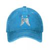 Depeches Coole Modische Baseballkappen Retro Verwaschener Denim Snapback Hut Unisex Damen Outdoor Laufen Golf Verstellbare Kappen Mütze