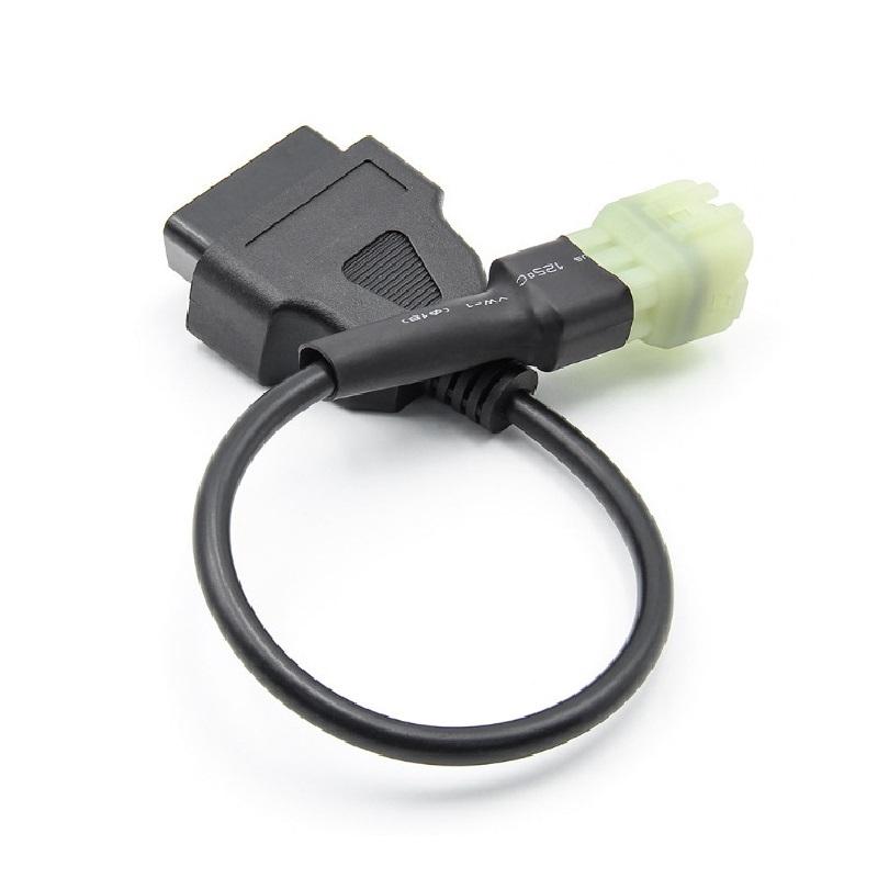 OBD2 Connector For KTM Motorcycle Motobike For KTM 6 Pin To 16 Pin Adapter For OBD2 Diagnostic Tools Moto OBD 2 Extension Cable