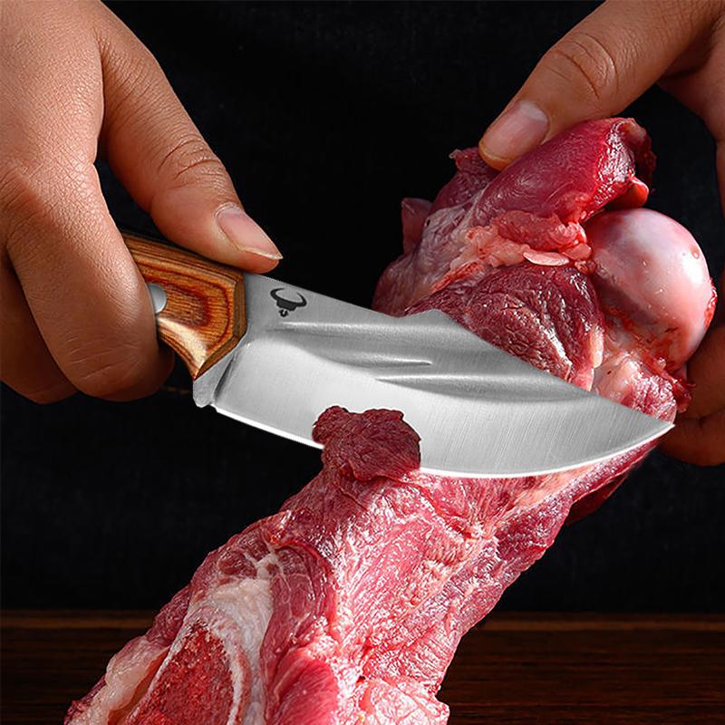 Kuchyňský nůž z nerezové oceli sekáček lovecký nůž Ruční výroba vykosťovací nůž kuchařský nůž řeznický nůž nůž rybí nůž