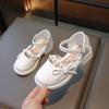 New Style Leather Shoes, Large Size, Girls' Breathable Shoes