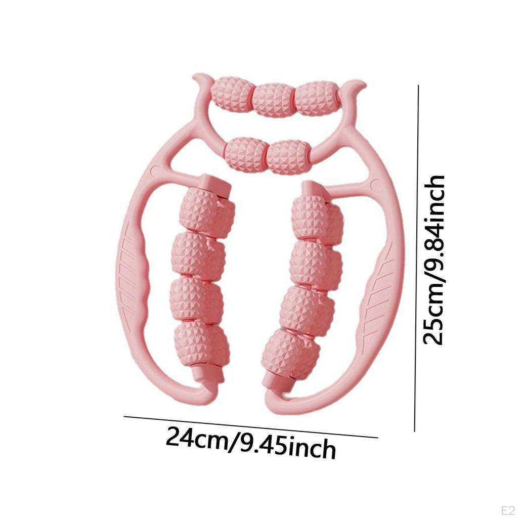 Masażer do nóg Roller 21 kółek Masaż mięśni Przenośny Unikalny Uda Tkanka głęboka