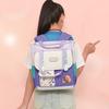 School Bag, Primary School Tutoring Bag, Backpack, Waterproof Large Capacity, Handheld Book Bag, Lightweight Homework Stationery Storage Bag for Men
