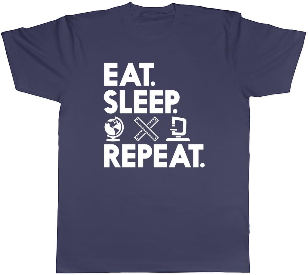 Eat Sleep Teaching Repeat Unisexs Unisex TShirt Tee