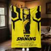 1pc The Shining 40th Anniversary Outdoor Flannel Blanket Soft Plush Decor for Picnics, camping,Bedroom, Playroom, or Lunch Break, Perfect Gift