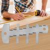 Stainless Router Depth Gauge Measurement Template For Accurate Woodworking And Metalworking 3-26mm Height Gauge Tool