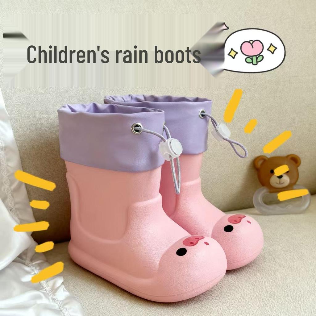Dopamine Kids' Lightweight Anti-Slip Rain Boots - Ideal for Kindergarten & Outdoor Play