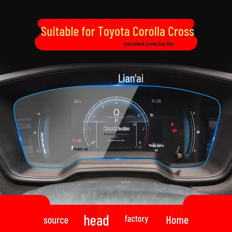 Toyota Corolla Navigation & Console Protection Film - Fits 25 Models