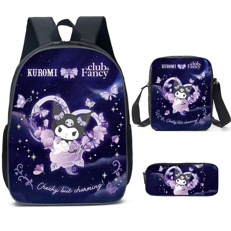 3D Animation Three-Piece Yugui Dog Cartoon Primary And Secondary School Students Schoolbag Children'S Backpack