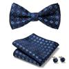 Men'S Bow Tie, New Pattern European And American Fashion Bow Tie Three-Piece Set