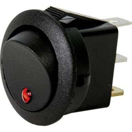 Buy Auto rocker switch hp autozubehör 28634 12 v 10 a 1 x permanent off