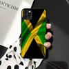 FHNBLJ Retro Jamaica National Flag Phone Case for iPhone 11 12 13 mini pro XS MAX 8 7 6 6S Plus X 5S SE 2020 XR case