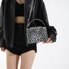 Fashion leopard print casual new trend retro foreign style simple spice girl style one shoulder crossbody small square bag