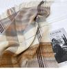 Women's High-End Plaid Tassel Shawl - Imitation Cashmere, Thickened & Warm for Autumn/Winter