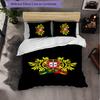 Portugal 3 Piece Bedding Set Soft Duvet Cover Set with Pillowcases Printed Bedroom Decor Set for Home