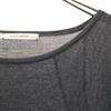 PLAIN PEOPLE 100% Wolle Langarm Strick Langes Kleid 3 grau Damen Gebraucht