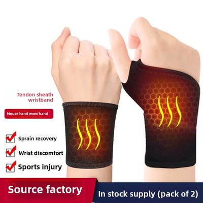 Magnetic Wrist Support for Carpal Tunnel, Arthritis, Tendonitis Pain Relief, Self Heating Wrist Brace for Women and Men