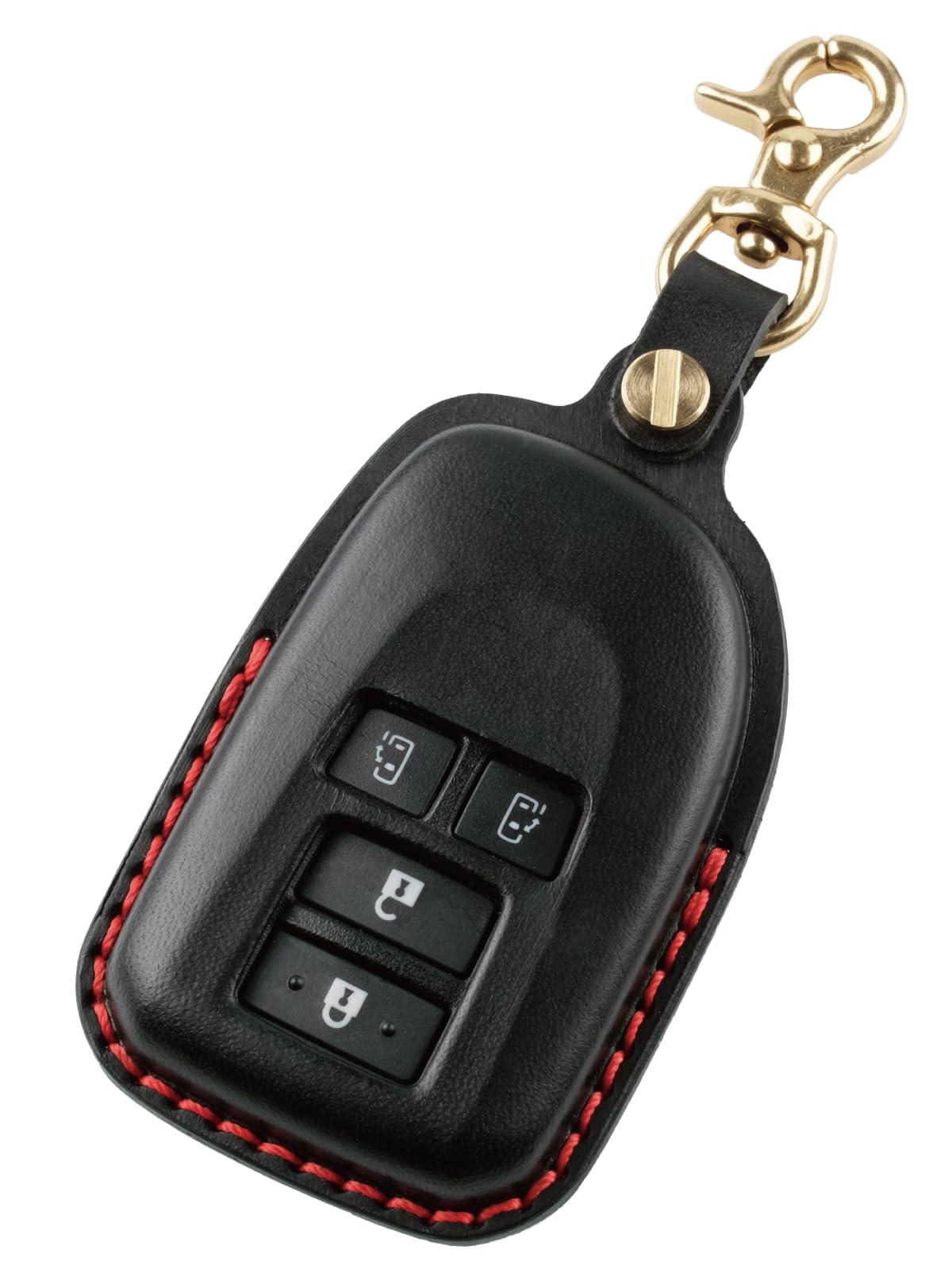 

Usable Hiace Key Key Premium Genuine Italian for Toyota Hiace 200 Series 6th Hiace Super Hiace and Regius Ace 200 Series Case, Cover, Leather, чёрный