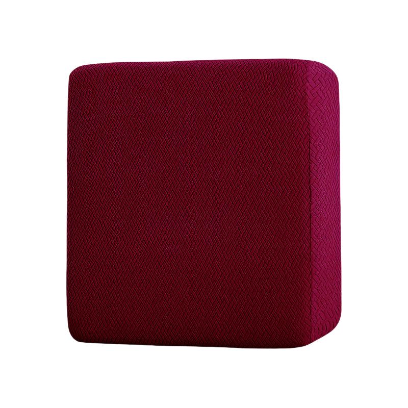 

Жаккардовый чехол на подушку сиденья дивана Эластичный чехол на диван Защита Чехол для дивана Защита от пыли Съемный Size S вино красного