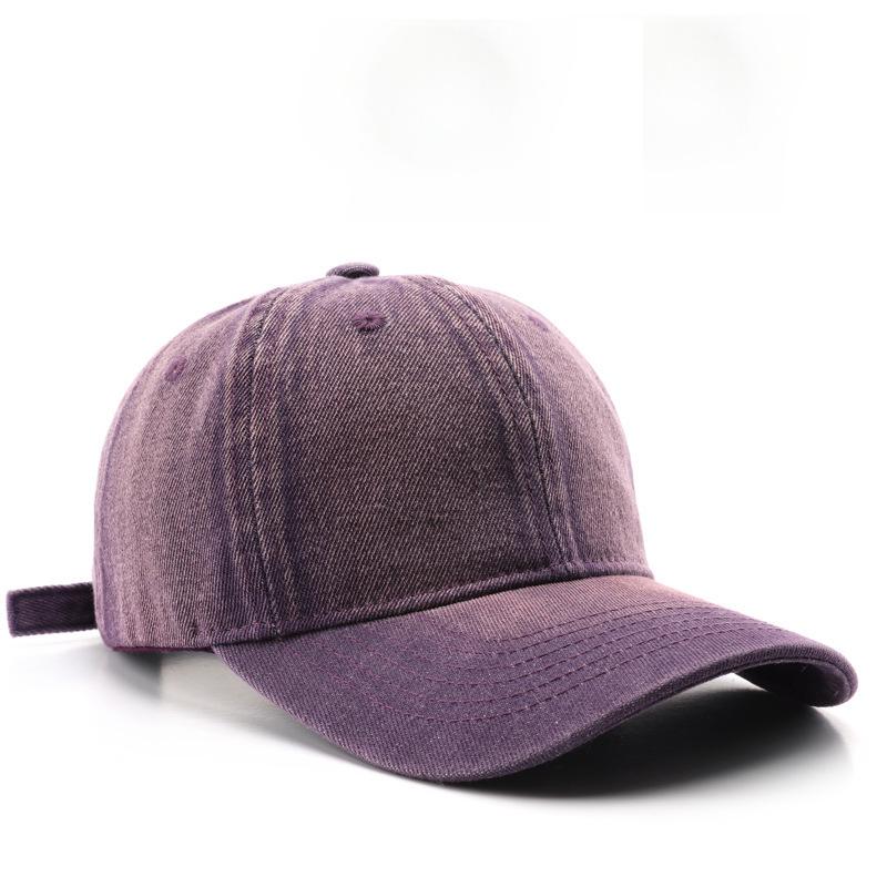 

Японская женская осенне-зимняя персонализированная джинсовая легкая бейсболка для мужчин и женщин для путешествий с термозащитой и солнцезащитным козырьком фиолетовый