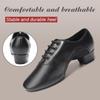 Sapatos de Dança Padrão Masculinos Sapato de Salão PU Prática Competição Sapato de Dança Moderna Masculino Dança Esporte