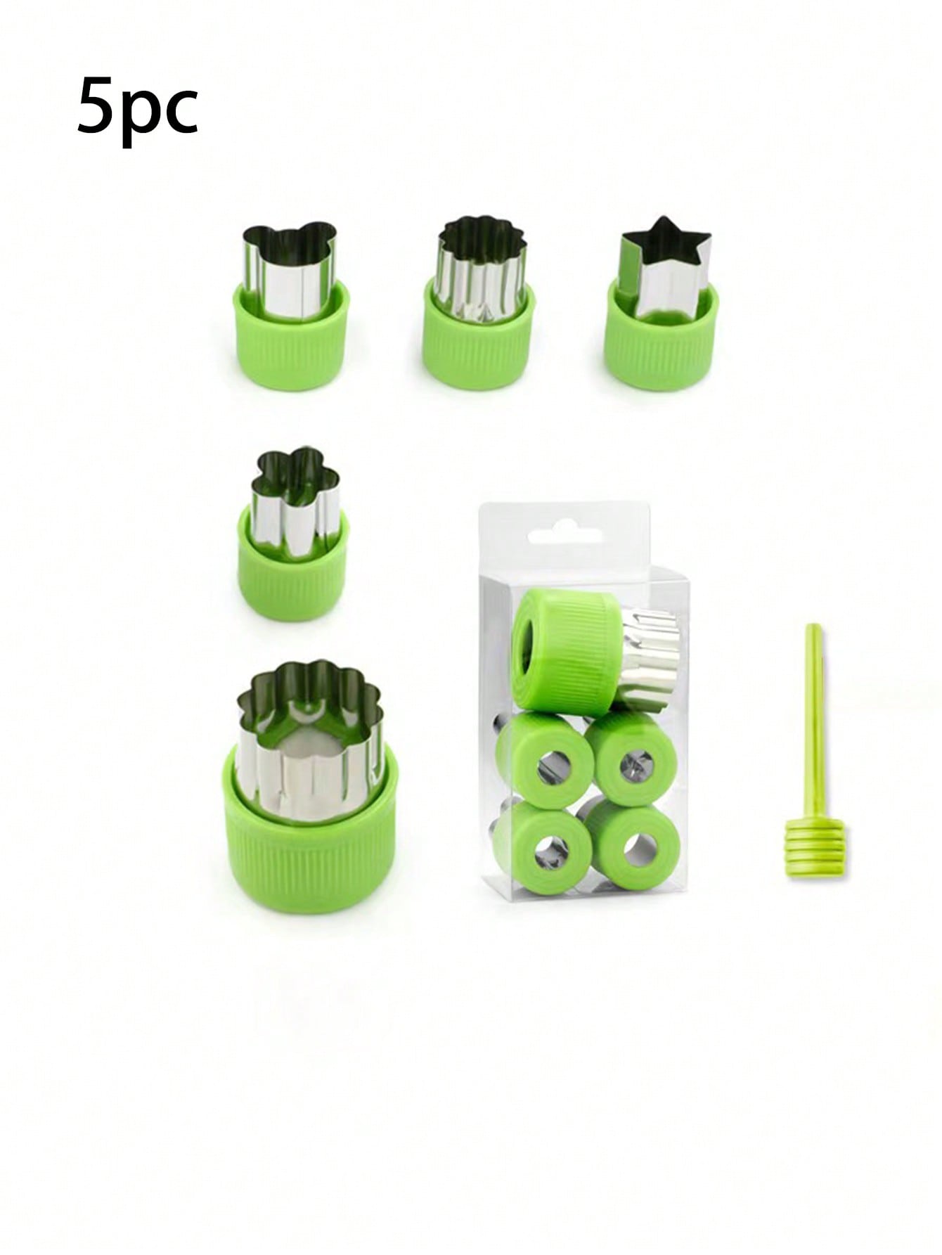 

12pcs Vegetable Cutter Set, Stainless Steel Cookie Cutters, Fruit Stamps, Baking Tools, Kitchen Gadgets, Cookware Accessories