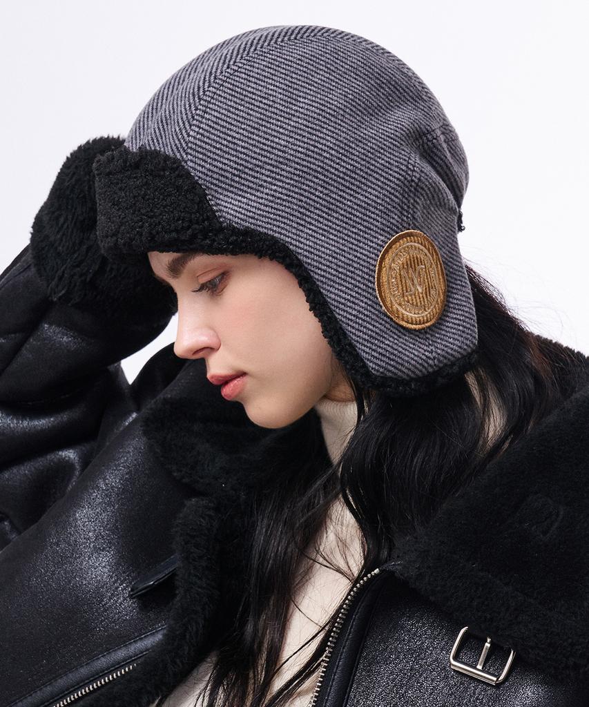 Hwaiteusaenjeu Melange Trooper Hat Perrybill (3 Colors)