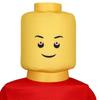 Halloween Lego Man Cosplay Costume Funny Dress Up Party Stage Performance Outfit for Kids Adults