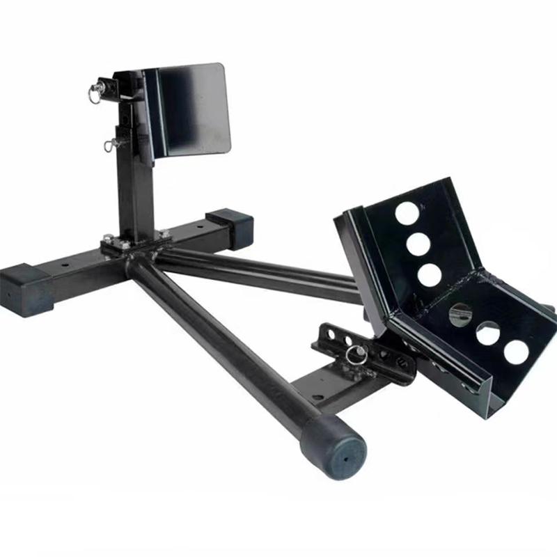 Motorcycle Front Wheel Support Frame Motorcycle Treadboard Cushion Support Frame Tire Repairing Stand Tool