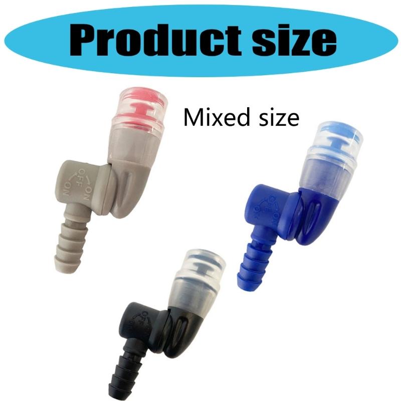 3lotsOutdoor Hydratation Systems Leakproof Hydratation Bladder Mouthpieces Valves for Outdoor Sports