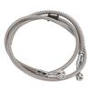   Motorcycle Brake Hose Steel PVC Brake Line   for Most Motorbikes Easy Installation