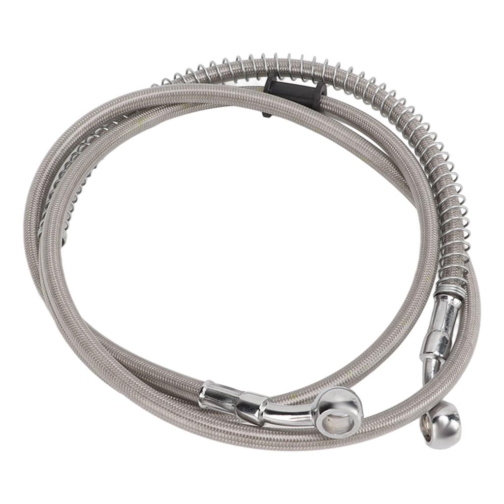 Motorcycle Brake Hose Steel PVC Brake Line for Most Motorbikes Easy Installation