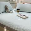 Cooling Summer Bed Mat Set with Pillowcases Ice Bean Breathable Mattress Protector Pad Skin Friendly Cool Sleeping Mat Cool Down Coolness Bed Mat Cold