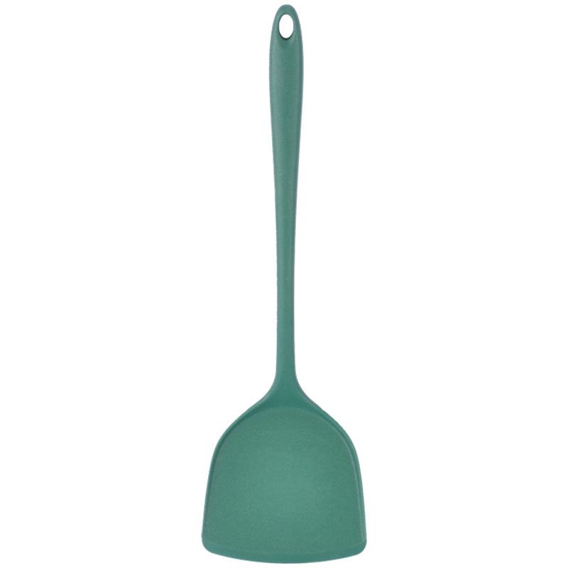 Silicone spatula non-stick pan cooking shovel high temperature resistant household frying shovel cooking spoon frying fish shovel kitchen silicone
