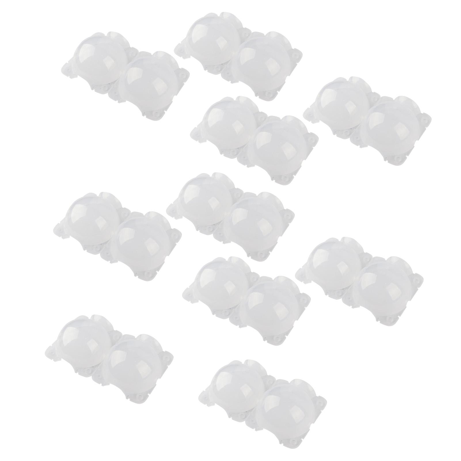 

10 шт. 12 см устройство для укоренения растений, высокое давление, шар для размножения, прививка, ящик для разведения, белый