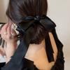 Women Hair Bows Barrette Hair Clip 2000s Trend Side Clip Fashionable Elegant Sweet Bowknot Photo Props
