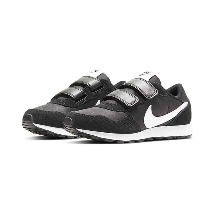 New Nike MD Valiant Slip Resistant Shock Absorbers Low Top Kids' Running Shoes Black Children Aged 3 7 Years Old CN8559-002